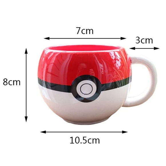 Pokémon Pokeball Ceramic Coffee Mug - Picture 10 of 14